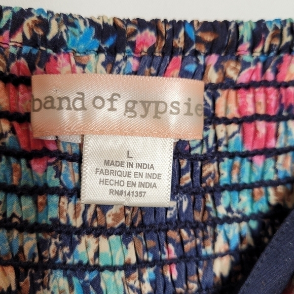 Band Of Gypsies Summer Floral Sweetheart Dress - Picture 9 of 13